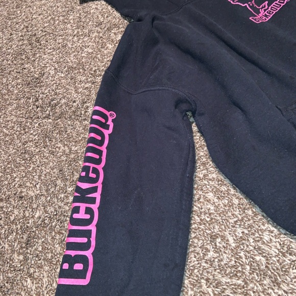 Black bucked up hoodie - Picture 3 of 6